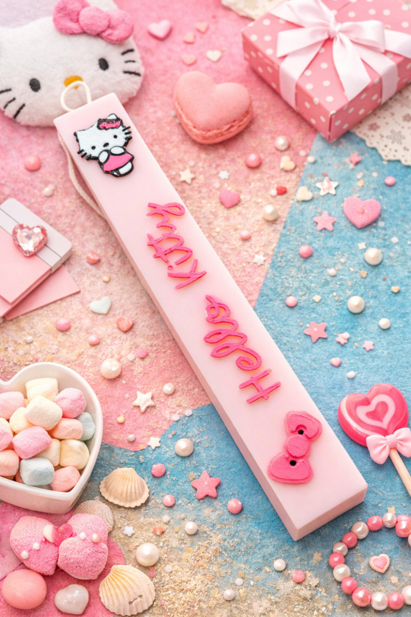 Προεπιλεγμένη φωτογραφία HELLO KITTY ΑΡΩΜΑΤΙΚΗ ΛΑΜΠΑΔΑ ΑΠΌ ΚΕΡΙ ΣΟΓΙΑΣ